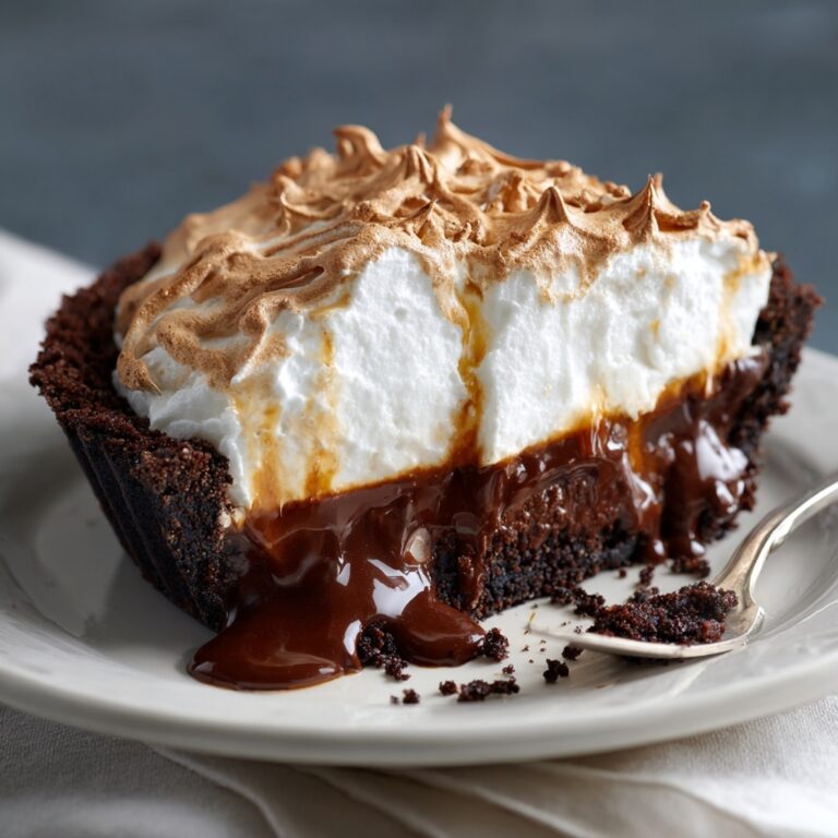 Gooey Brownie Pie Recipe