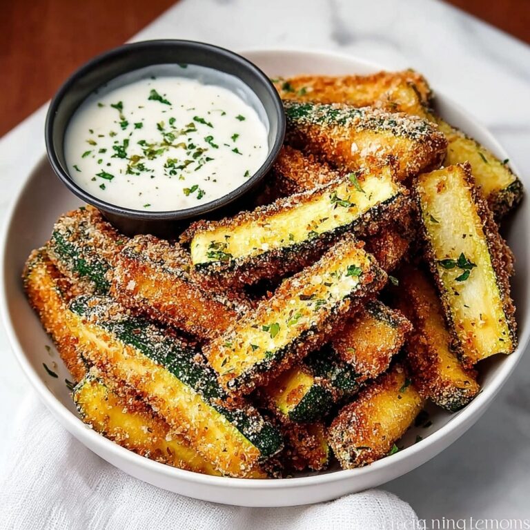 Crispy Baked Zucchini Fries Recipe
