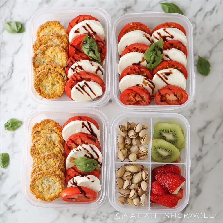 Caprese Easy Lunchbox Idea Recipe