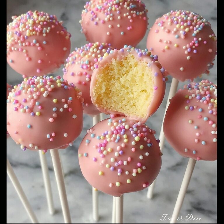 Starbucks Copycat Birthday Cake Pops Recipe