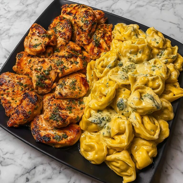 Creamy Cajun Chicken Tortellini in Velveeta Garlic Cheese Sauce Recipe