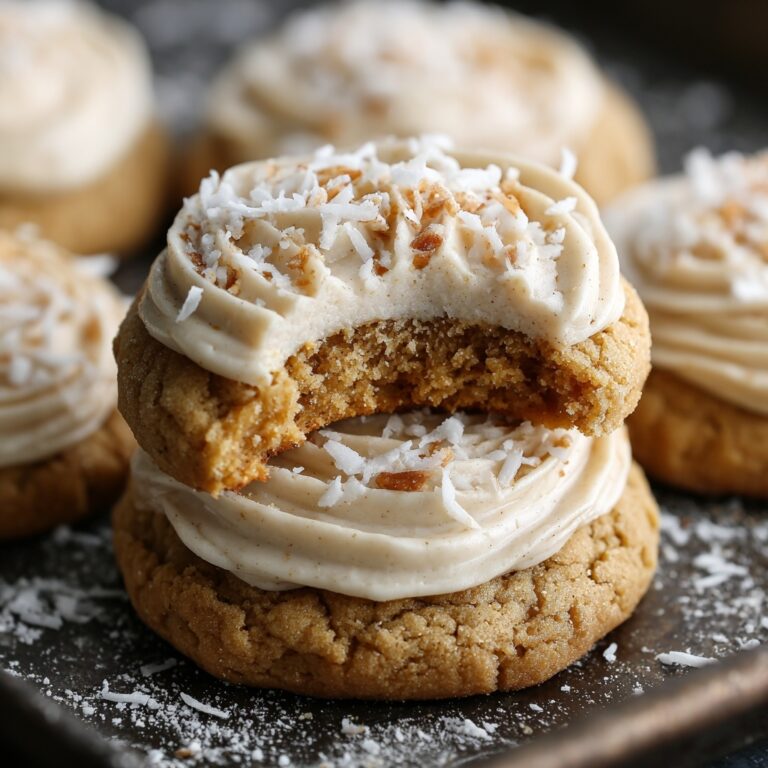 Healthy Soft Pumpkin Cookies with Salted Maple Frosting Recipe