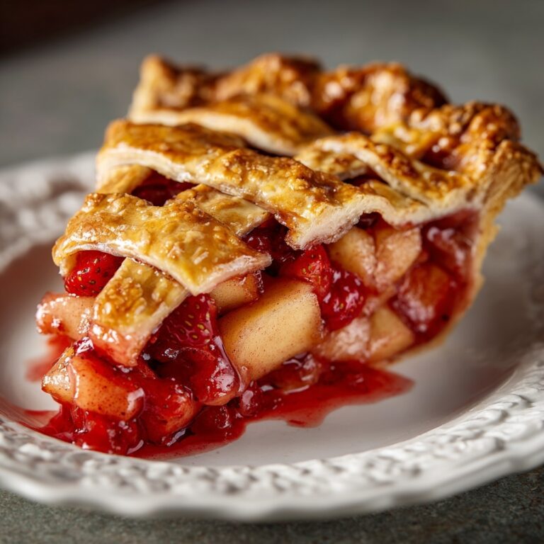Strawberry Rhubarb Pie Recipe