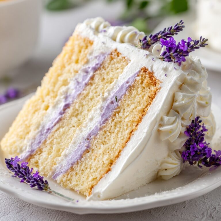 Lemon Lavender Cake Recipe
