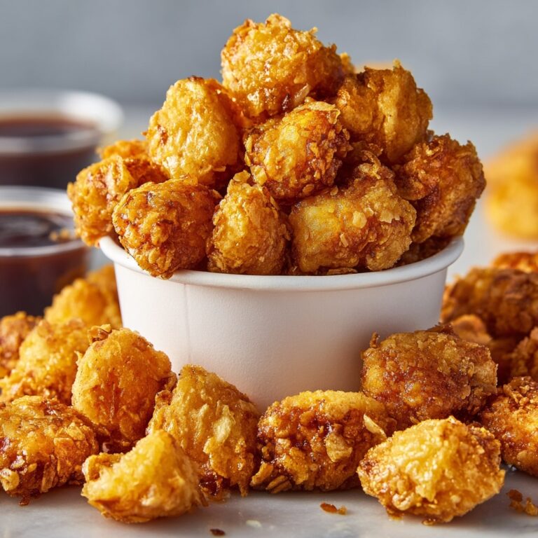 Crispy Popcorn Chicken Recipe
