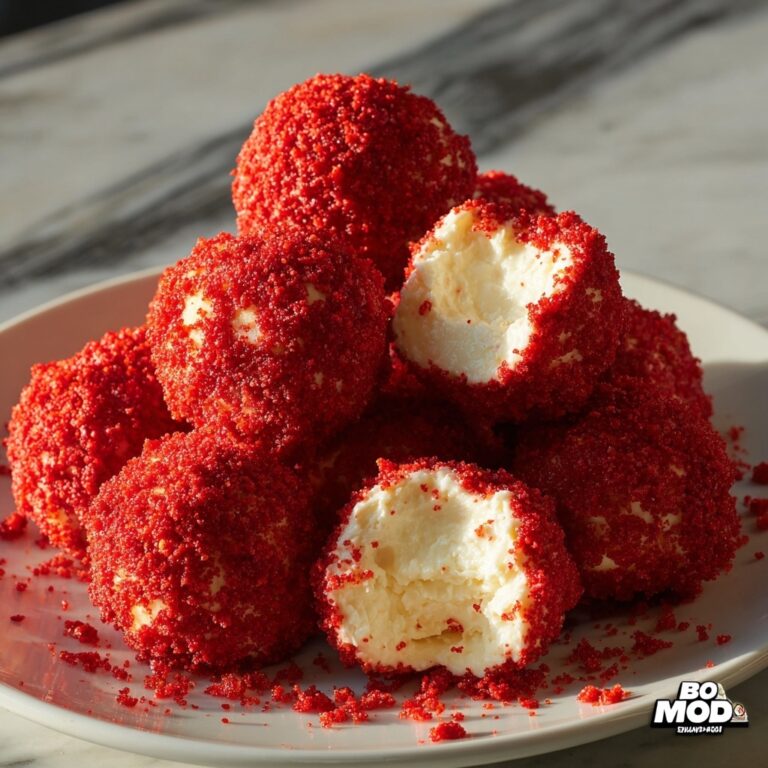 Red Velvet Cheesecake Bites Recipe