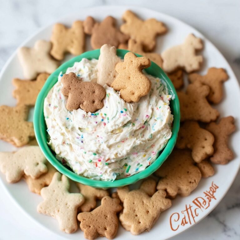 Cake Batter Dip with Vanilla Yogurt and Whipped Cream Recipe