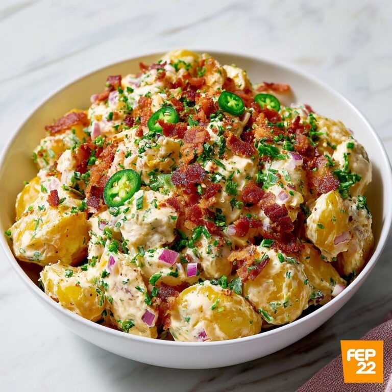 Jalapeno Popper Potato Salad Recipe