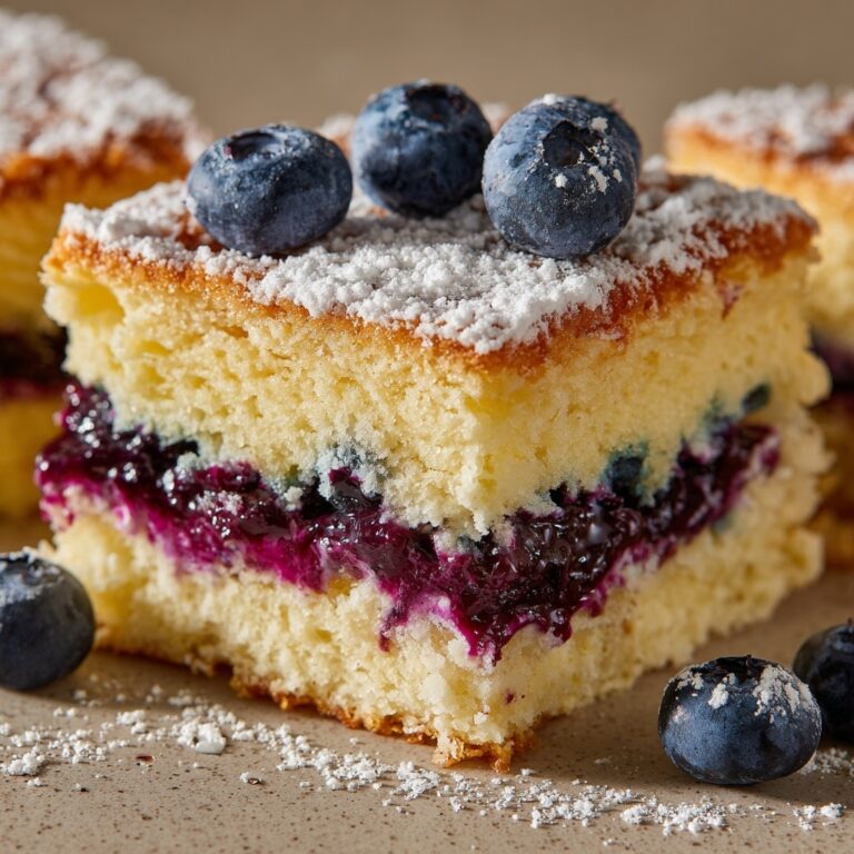 Blueberry Shortcake Cake Recipe