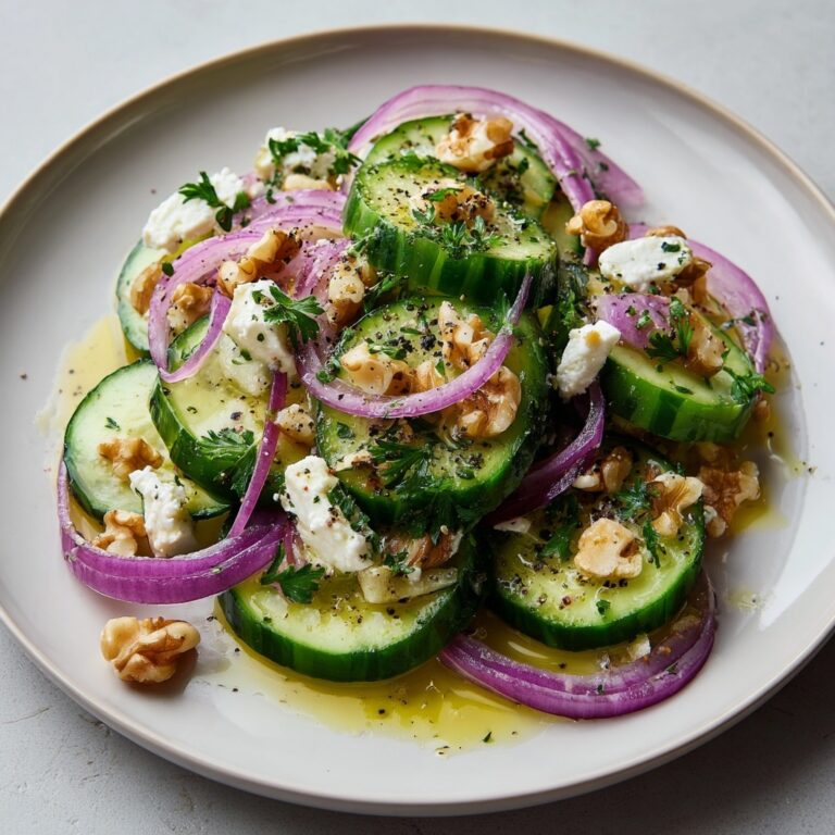 Cucumber Everything Bagel Salad Recipe