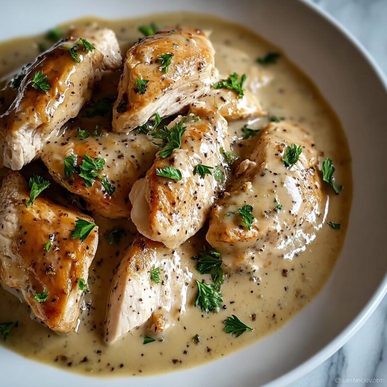 Slow Cooker Creamy Chicken & Gravy Recipe