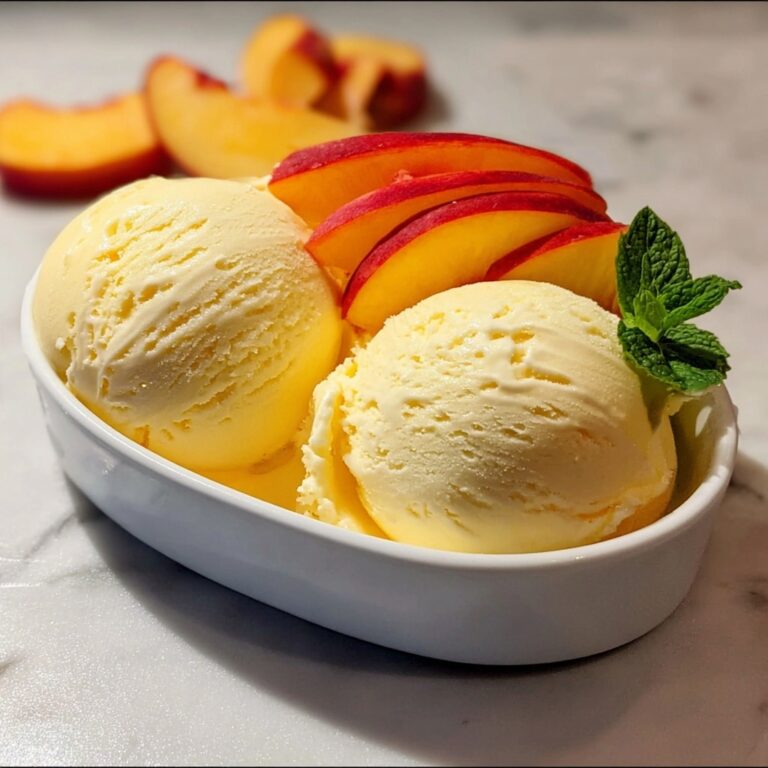 Refreshing Peach Sorbet Recipe